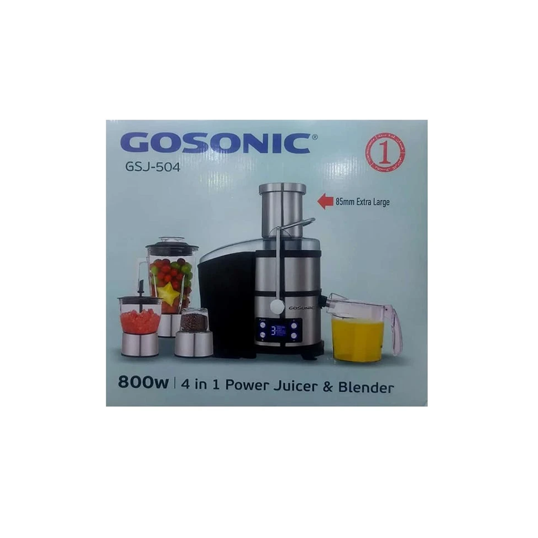 عکس شماره:0 , آبمیوه گیری گوسونیک مدل GSJ-504